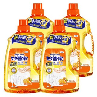 妙管家 E護洗潔精3200g x4瓶