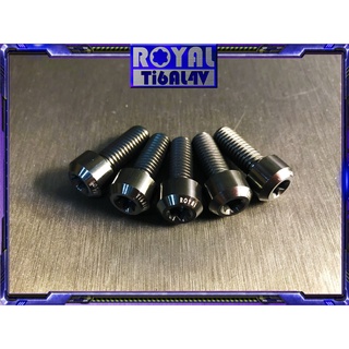 【瘋螺絲】ROYAL鈦合金螺絲★Honda CB 150 300R碟盤組 64正鈦螺絲★CNC鍛造內梅花★帝王黑
