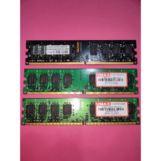二手桌機記憶體-DDR2 800 2G兩條+1G一條