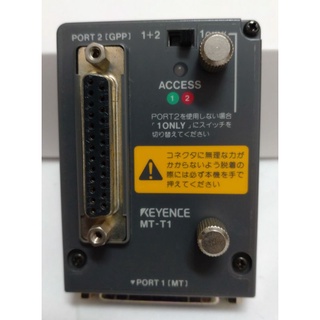 🌞二手現貨保固 日製KEYENCE基恩斯MT-T1轉接器 通訊轉換器【三菱MELSEC A/FX系列用雙連接埠轉接器】