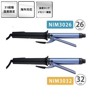☆日本代購☆ TESCOM NIM3026 NIM3032 捲髮整髮器 26mm 32mm兩尺寸可選 國際電壓 預購