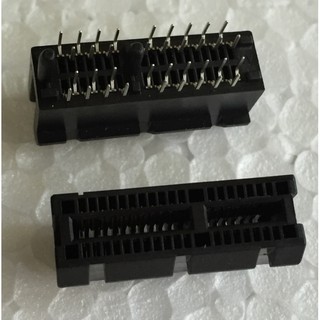 【IF】PCIE CONNECTOR 36PIN 180度,DIP, 2X 插槽 連接器 36P