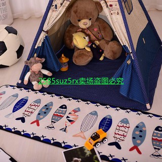 toto兒童帳篷室內遊戲屋家用寶寶男孩玩具屋城堡印第安小房子