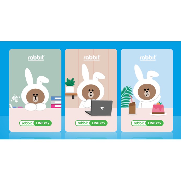【現貨 限量】泰國 捷運BTS卡 Rabbit Line Pay 熊大卡 現貨 成人版 大人版 現貨