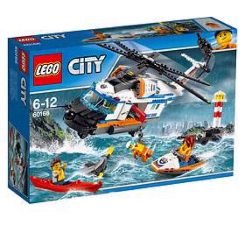 LEGO 樂高 60166 Heavy-duty Rescue Helicopter(415pcs)