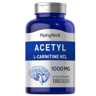 現貨![美國原裝]乙醯左旋肉鹼 Acetyl L-Carnitine , 1000 mg, 100 顆膠囊