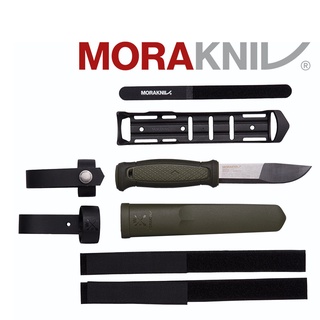 Morakniv 瑞典 KANSBOL 不鏽鋼直刀含刀鞘刀座組 226 mm 12645