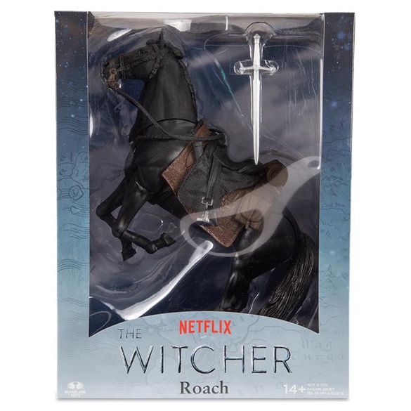 全新現貨 麥法蘭 McFarlane 獵魔士 黑馬 北美限定 巫師 Witcher Roach 戰馬 坐騎 影集 網飛