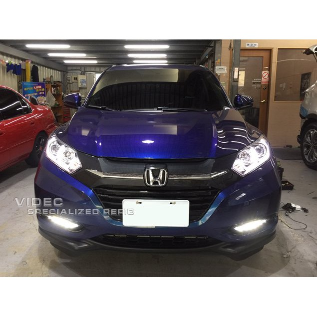 威德汽車 HID HONDA HR-V HRV 無霧燈專用 雙色 日行燈 方向燈 一字型 LED 晝行燈 DRL 霧燈