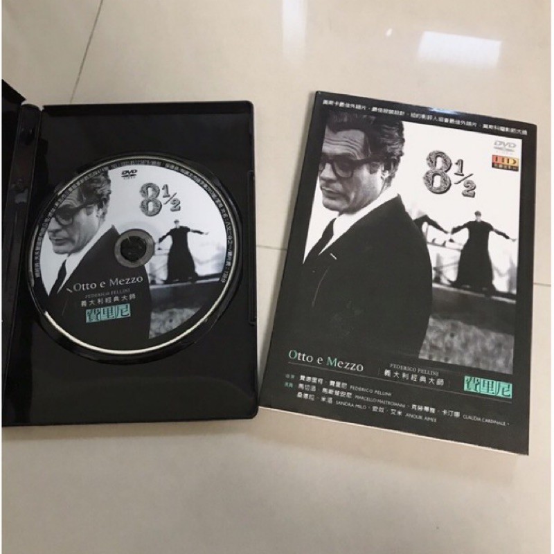 全新dvd 費里尼8 1 2 八又二分之一 經典藝術片義大利電影高達 蝦皮購物