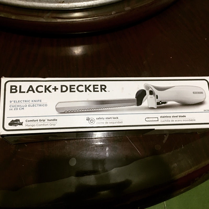 BLACK&amp;DECKER EK700電動麵包刀