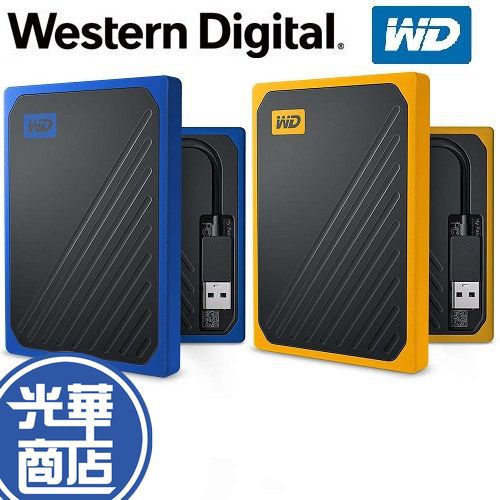 【免運附發票】 WD 威騰 My Passport Go 2TB 琥珀黃 深藍 外接式 固態硬碟 外接硬碟 全新公司貨