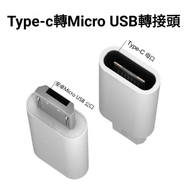 USB 3.1 Type-C(公) 轉Micro USB(母) OTG鋁合金轉接頭