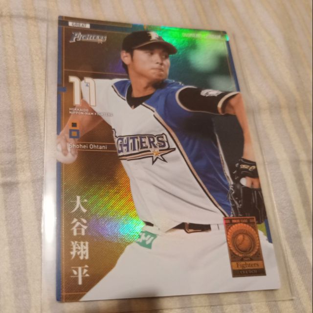 大谷翔平日職日本火腿隊超稀少閃亮特卡王建民大谷翔平鈴木一朗王柏融陽岱鋼陳金鋒彭政閔 蝦皮購物
