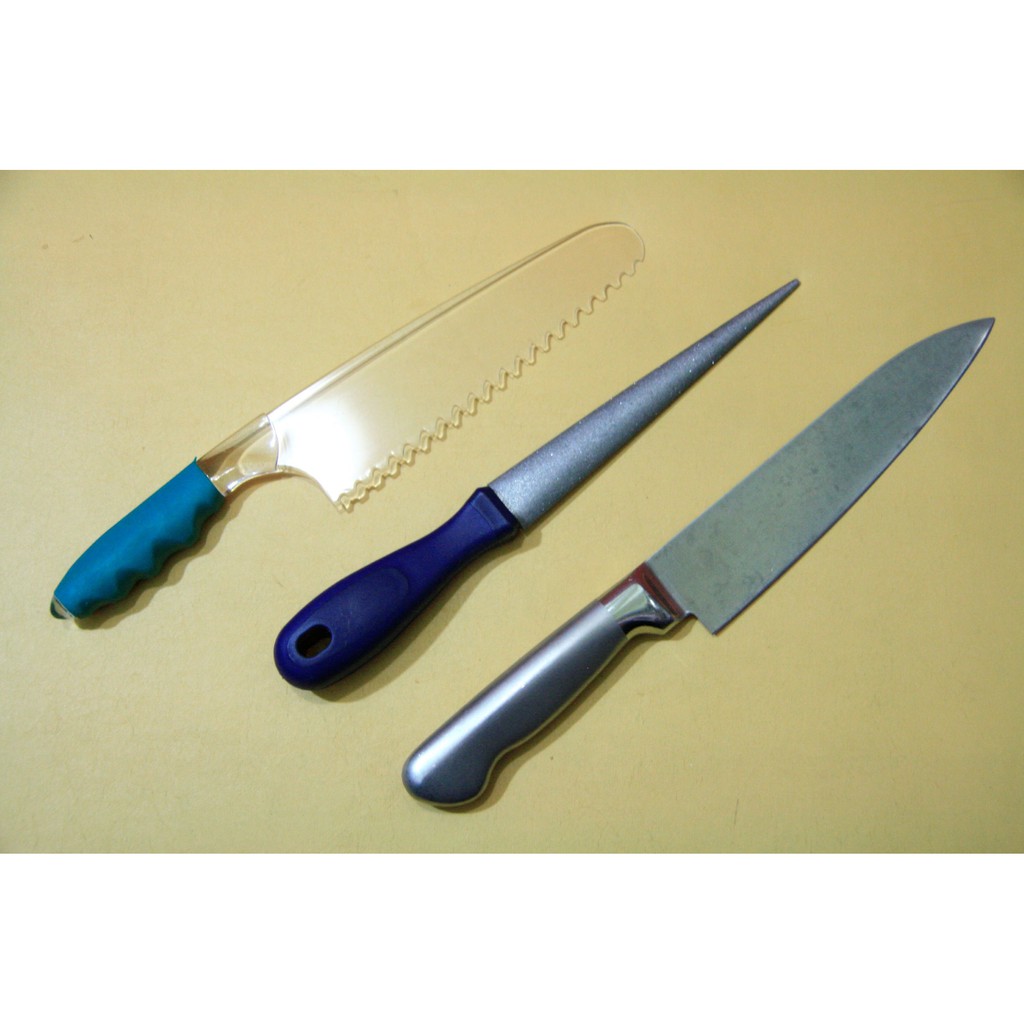 🇯🇵日本 KAI貝印 金剛石磨刀器 + 莴苣刀 + 三德刀