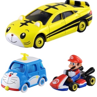 ☆88玩具收納☆日本直送 TOMICA 多美小汽車 163 巧虎 跑車/164 瑪利歐 賽車/165 哆啦A夢 竹蜻蜓