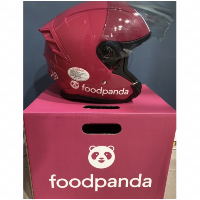 全新2021最新款foodpanda安全帽M2R  L號