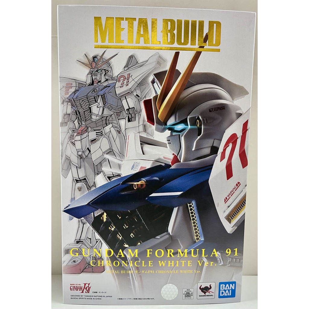 全新 METAL BUILD 機動戰士鋼彈 F91 CHRONICLE WHITE Ver.