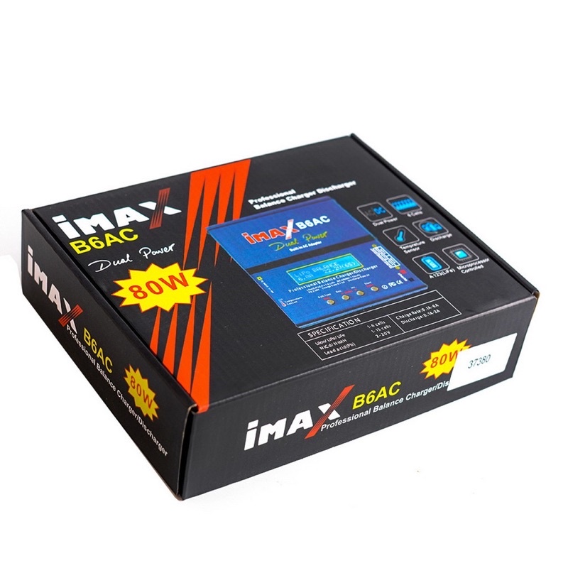 iMAX B6AC多功能充電器 藍色、電池充電器、遙控車充電器