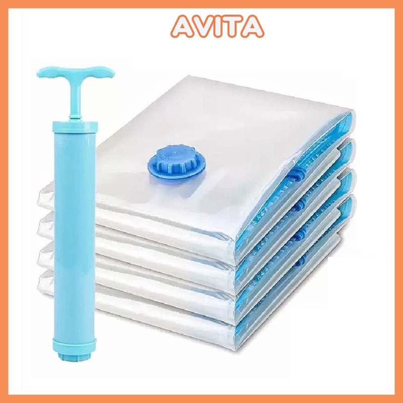 [液體] 衣服真空袋 - 防塵衣袋 - 儲物毯、床單、手提枕頭 - Avita