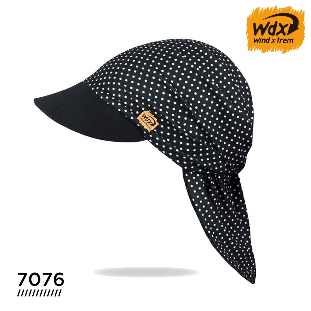 Wind X-Treme 多功能綁帶頭巾帽 PEAK WIND 7076 / DOTS (遮陽帽)