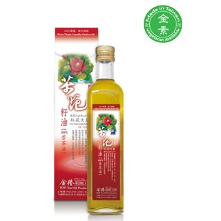 免運【金椿 茶油工坊】紅花大菓 苦茶油 500ml 100%苦茶油 金樁 紅花