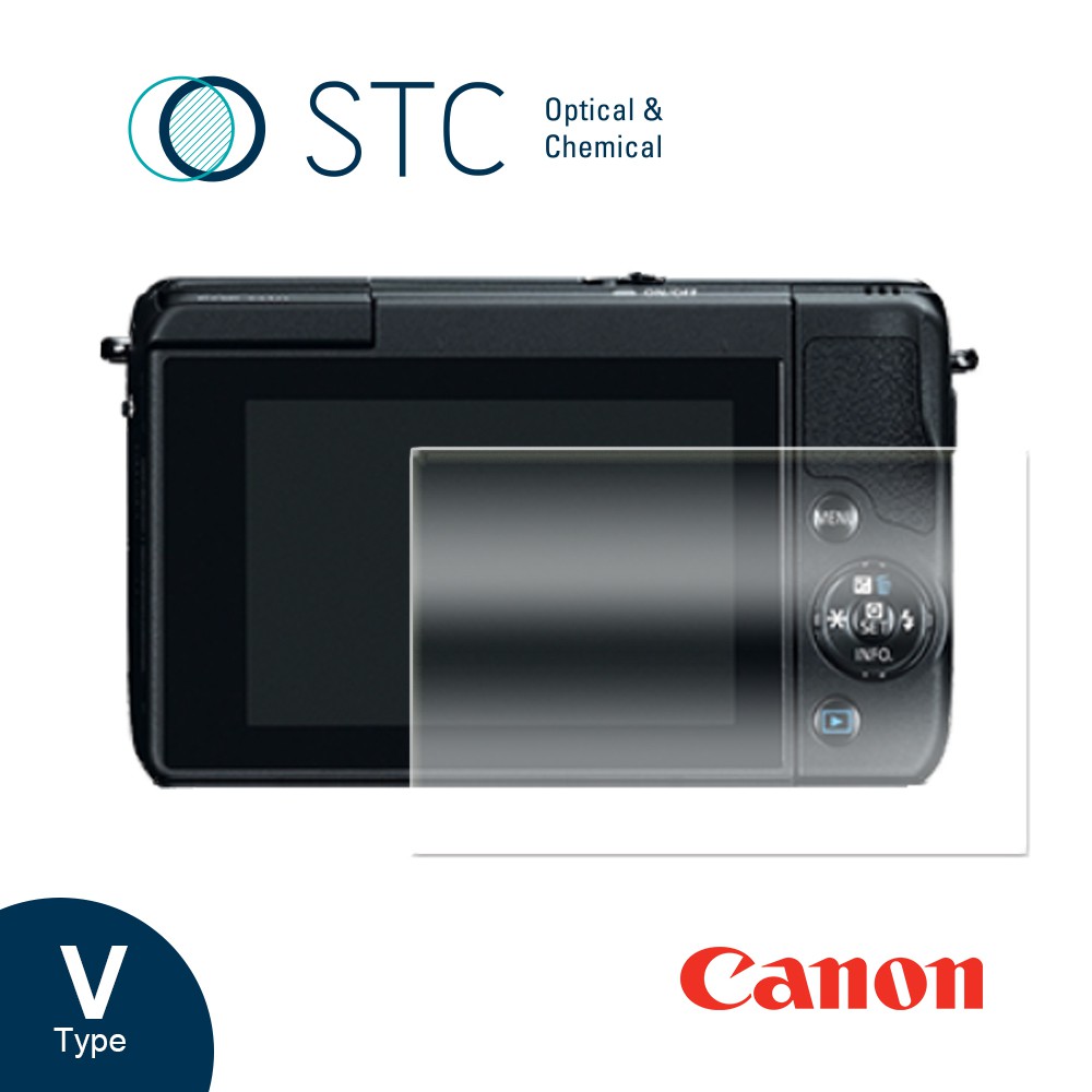 【STC】9H鋼化玻璃保護貼 專為 Canon EOS M3/M5/M10