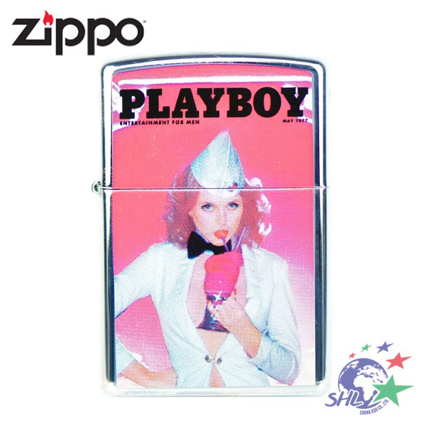 Zippo 經典打火機 美系 Playboy Cover MAY 1977 #20951 / ZP539【詮國】