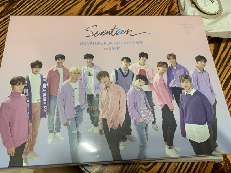 在台現貨 Seventeen X The Saem 香水棒組 蝦皮購物