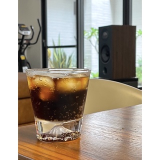 【 24H發貨 】富士山杯酒杯木盒 櫻花雪山杯無鉛水晶玻璃杯水杯茶杯櫻花杯玻璃杯雪山杯威士忌酒杯