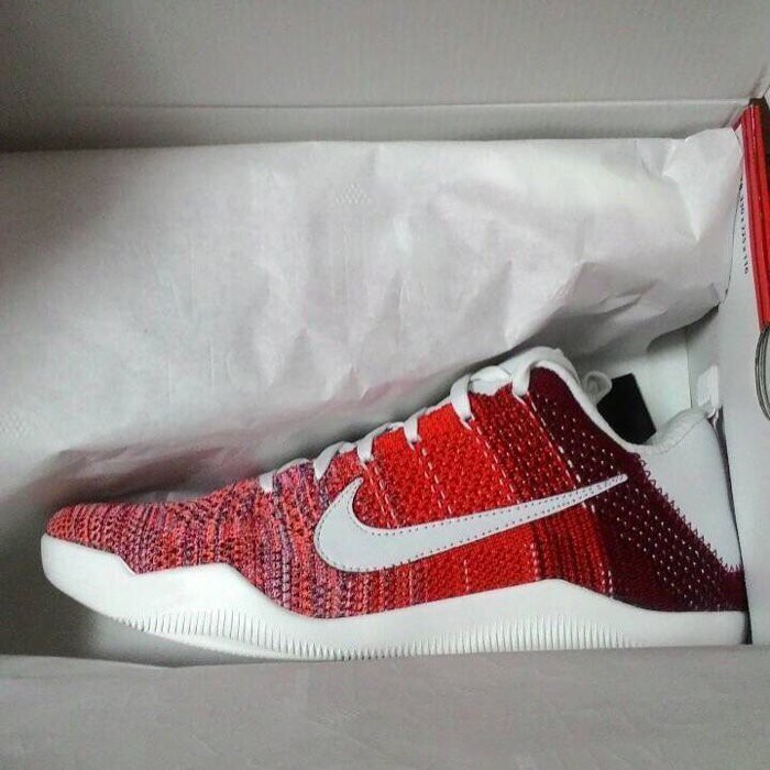 kobe 11 elite low red horse