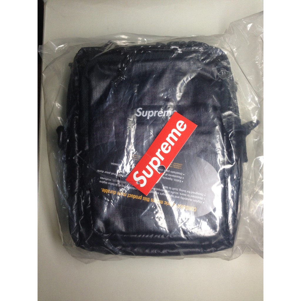 Supreme 43th shoulder bag 小包 黑