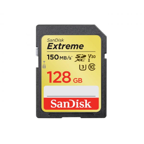SanDisk Extreme SDHC UHS-1 V30 記憶卡 128G 增你強公司貨