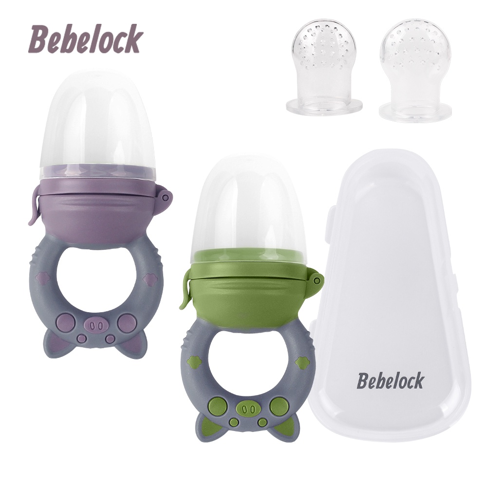 BeBeLock奶嘴水果棒  綠 / 紫