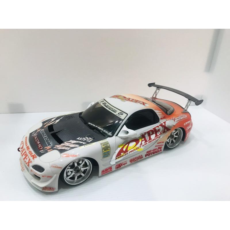 Yokomo 1 16 Rx7 4wd 高級甩尾車硬殼空車版全新品己售出勿下標 蝦皮購物