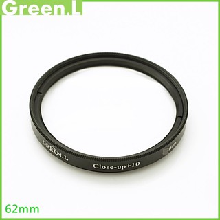 又敗家Green.L格林爾62mm近攝鏡片放大鏡(close-up+10濾鏡)Macro鏡Mirco鏡窮人微距鏡片增距境