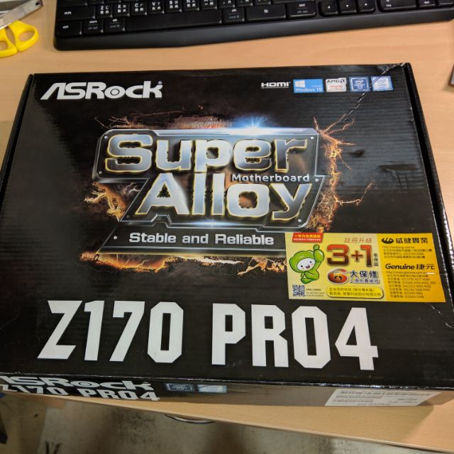 ASROCK Z170 Pro4 主機板 華擎