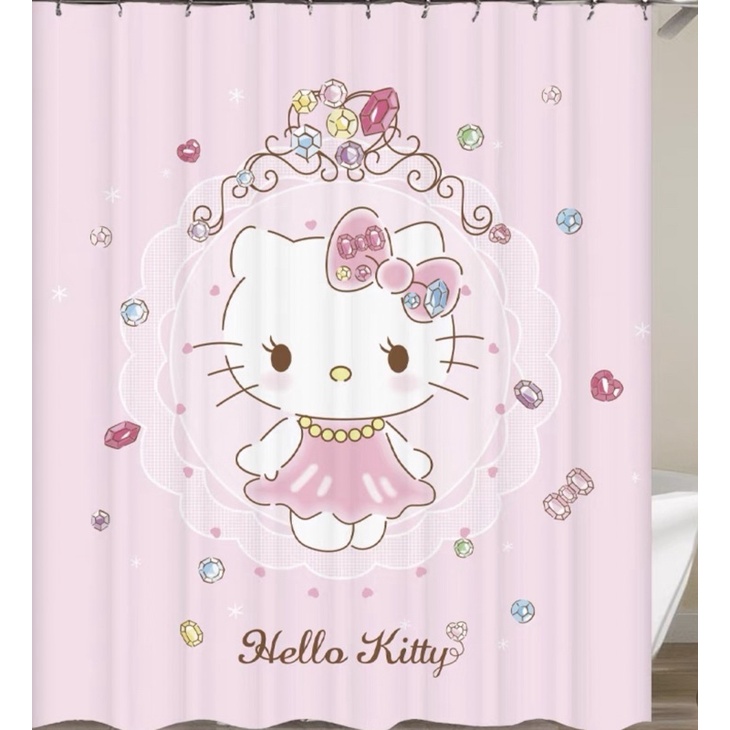 kitty 浴簾 180*180 cm