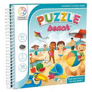 上誼 【Smart Games】魔磁隨身遊戲－海灘迷宮 大醬童書專賣店