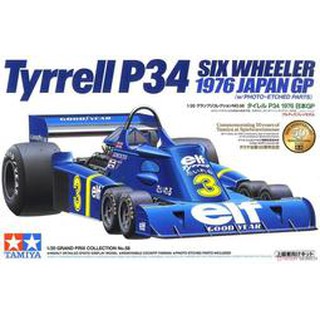 創億RC *田宮 20058 1/20 F1 Tyrell P34 1976日本站 賽車模型
