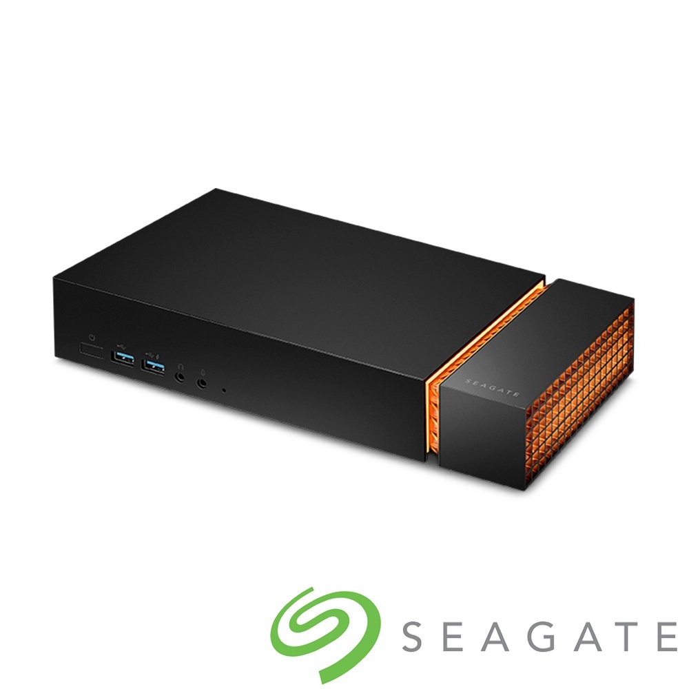 【Seagate】 FireCuda Gaming Dock｜4TB M.2 NVMe 外接SSD擴充