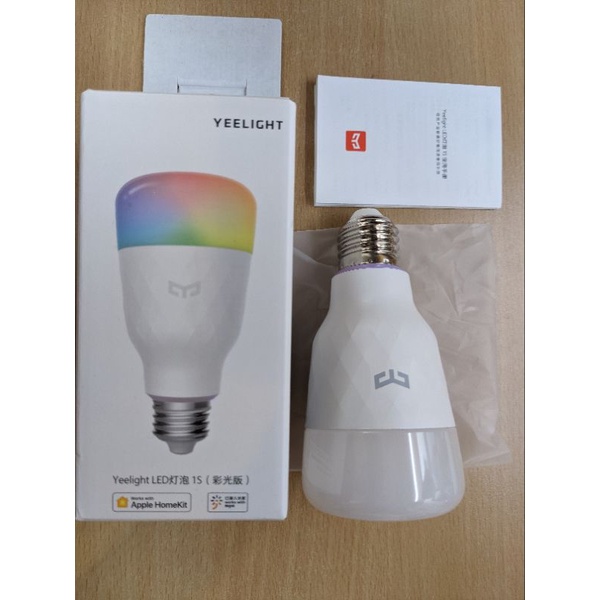 小米 yeelight LED 燈泡 1s 彩光 二手