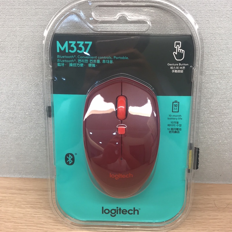 Logitech M337 無線藍牙滑鼠