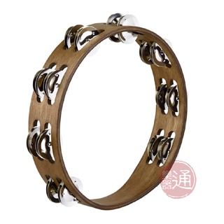 Meinl / TA2WB 木框雙排鈴鼓(不鏽鋼鈴)【樂器通】