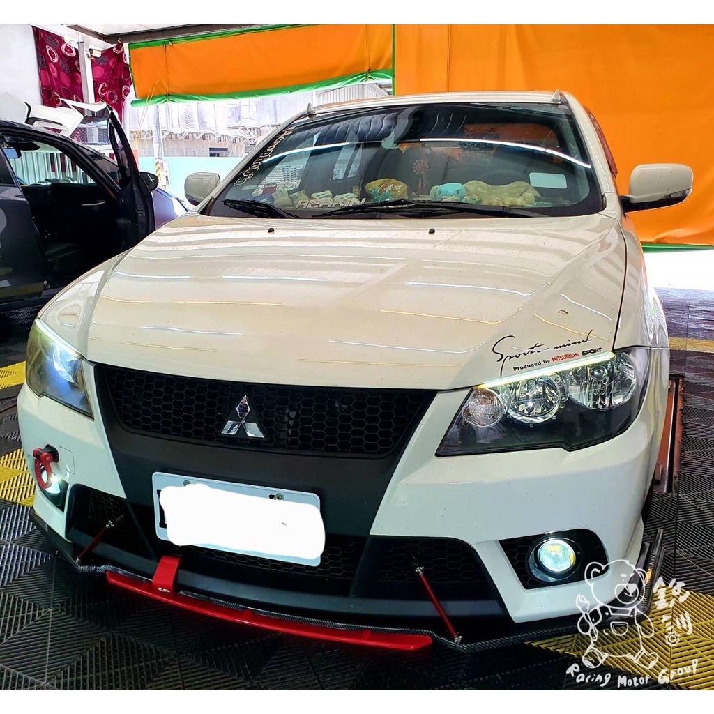 銳訓汽車配件-麻豆店 三菱 Mitsubishi Lancer Fortis 安裝 GTR 凸凸 LED魚眼霧燈-白光