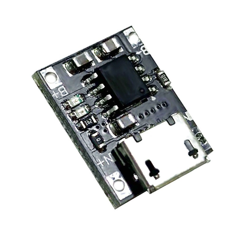 Pcf * MICRO 接口 USB 充電板 5V1A18650 迷你鋰電池充電器模塊