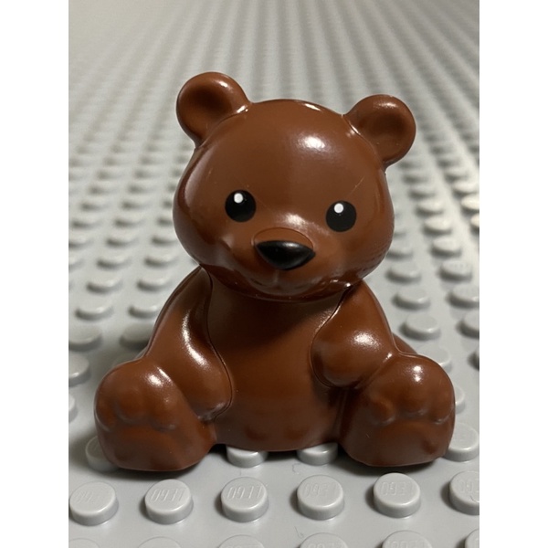 木木玩具 樂高 Lego duplo 10929 咖啡色 小熊 熊 動物