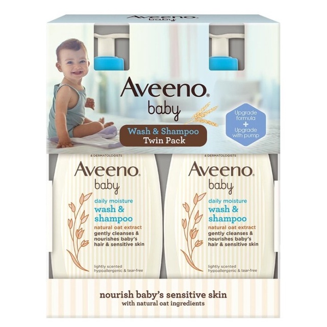 ~COSTCO Aveeno 艾惟諾 嬰兒洗髮沐浴露