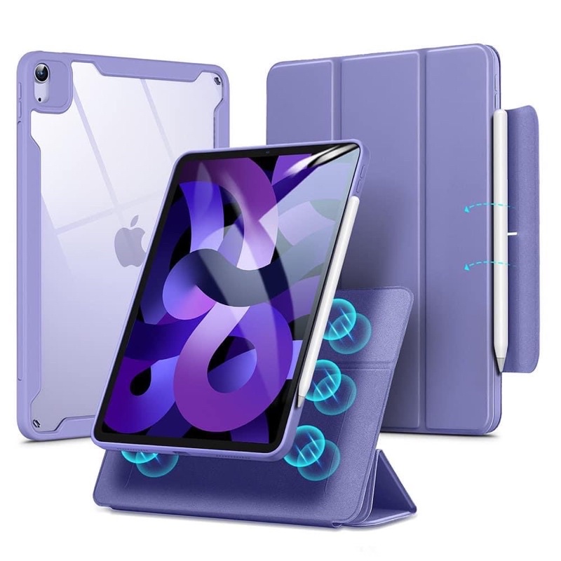 iPad Air 4/5 保護殼 億色ESR 優觸巧拼系列 紫色