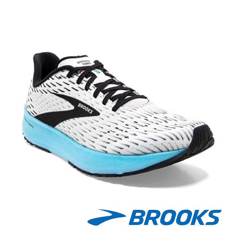 【BROOKS】女 / 推進加速象限 Hyperion Tempo - 120328 白黑 - 1B129